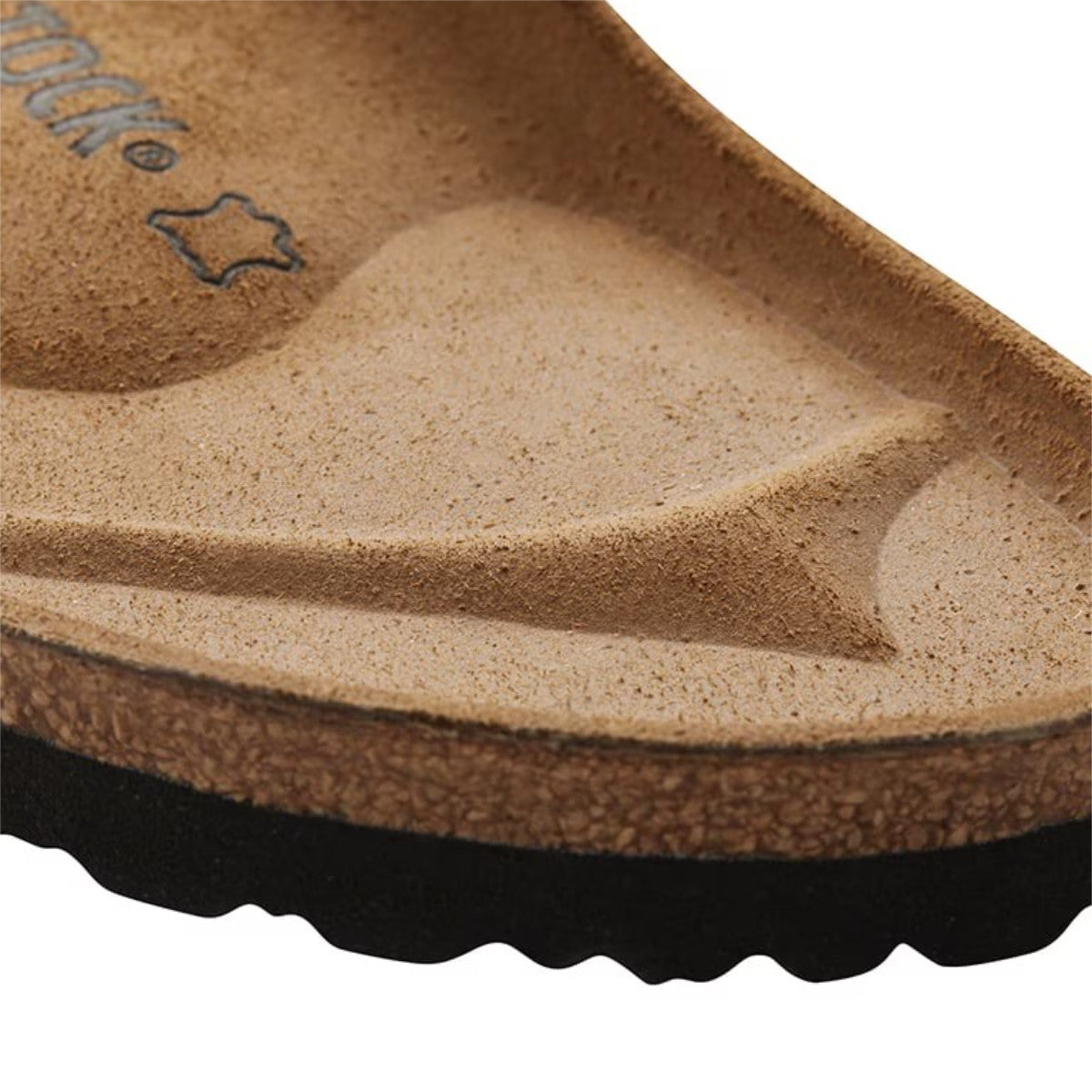 Birkenstock Boston 1032795 sabot unisex in pelle scamosciata Dark Tea