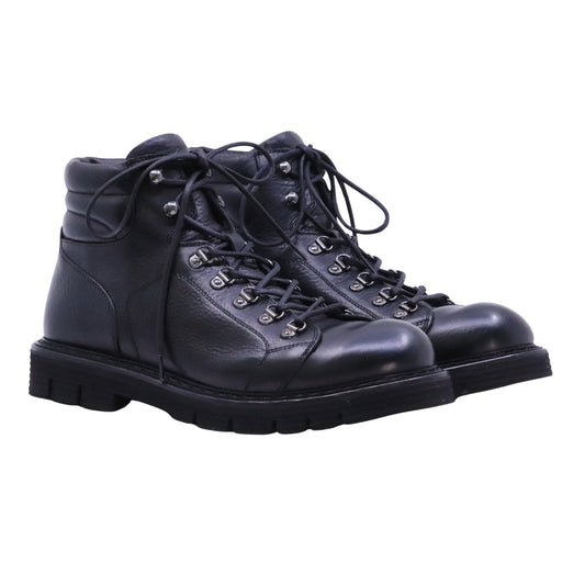 Ducanero 2772 Toscano Nero stivaletto pedula uomo in pelle nera Made in Italy