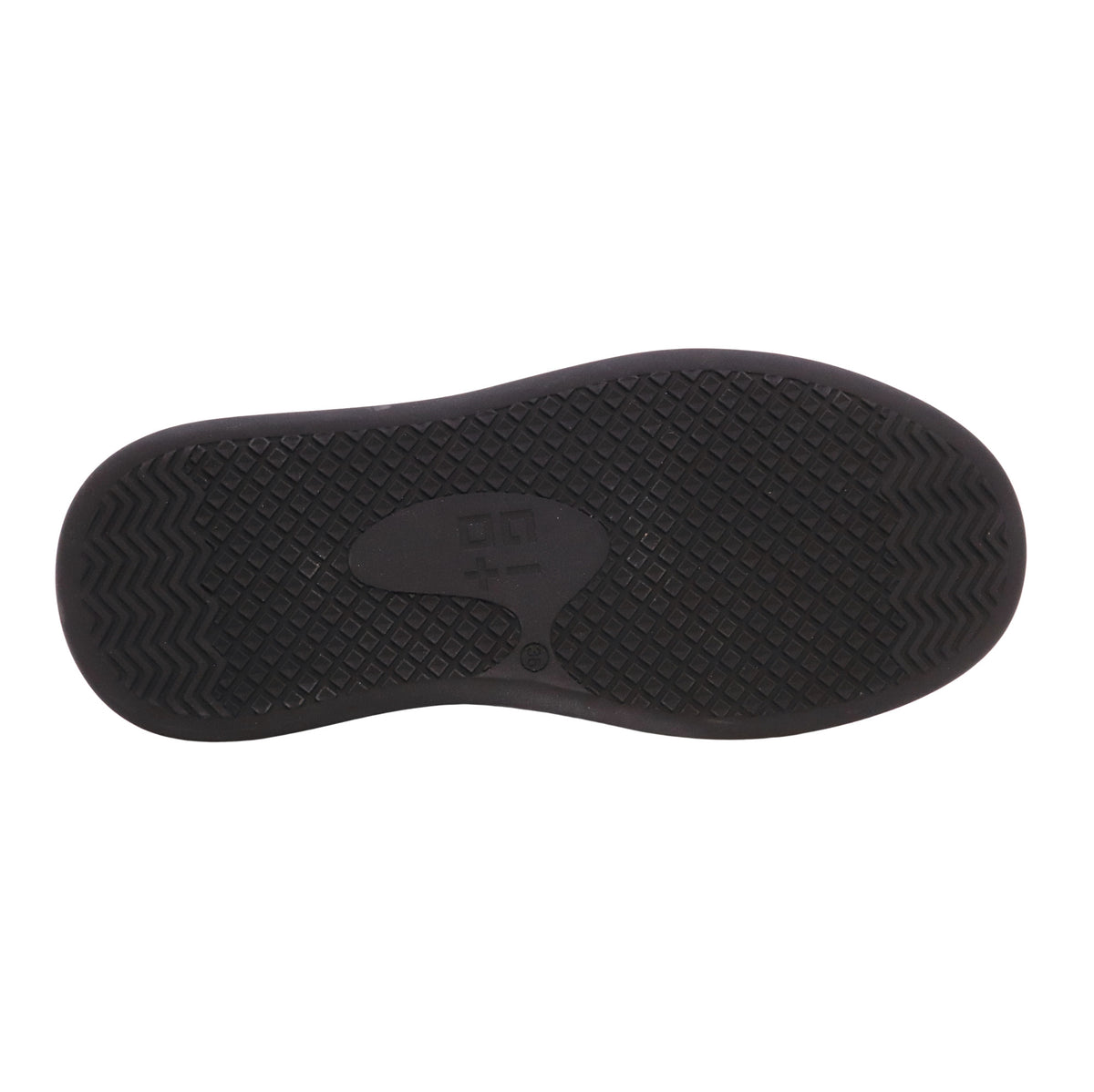 GIO+ Oliva 130 sneaker donna in pelle nera con platform e dettagli gioiello rimovibili