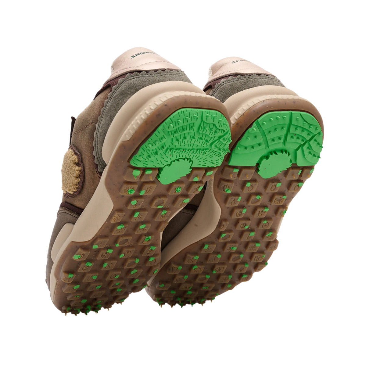 Satorisan Chacrona Premium EVO Camel sneaker donna in pelle e camoscio