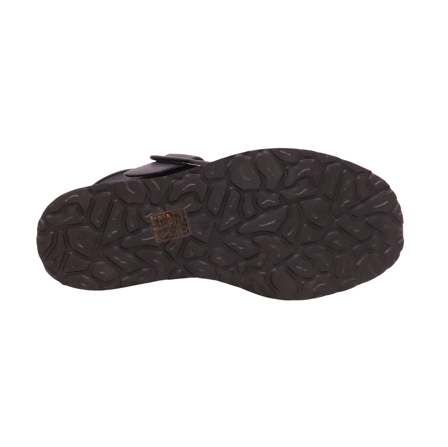 Paloma Barceló Tessa 301402 zeppa donna in pelle nera