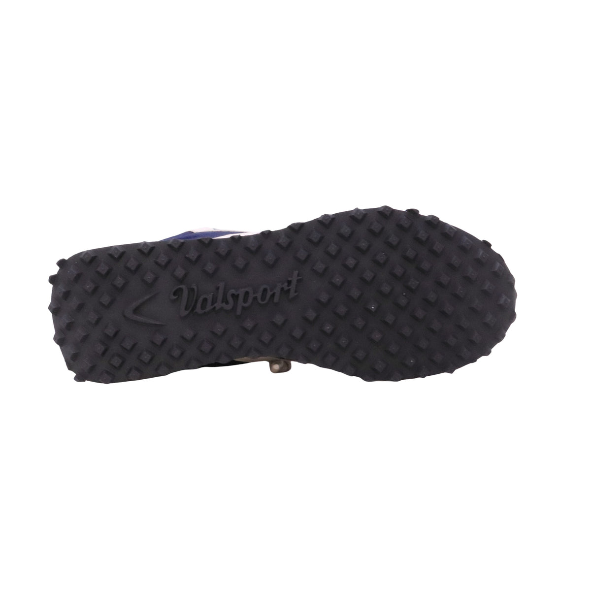 Valsport Start Heritage Deep Fluo sneaker uomo in nylon blu e camoscio
