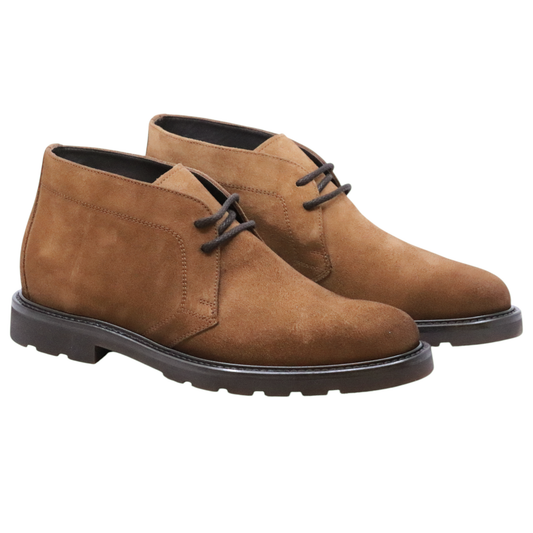 Triver Flight 798 polacchino uomo in suede sigaro