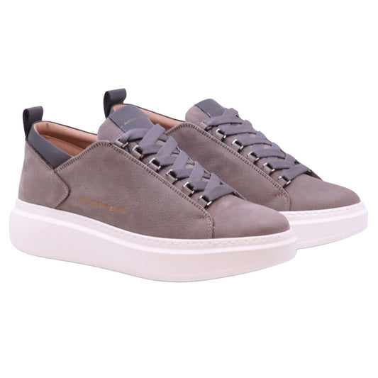 Alexander Smith Wembley 2253 sneaker uomo nabuk grigio asfalto