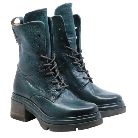 Anfibio donna AS98 A89214 in pelle verde