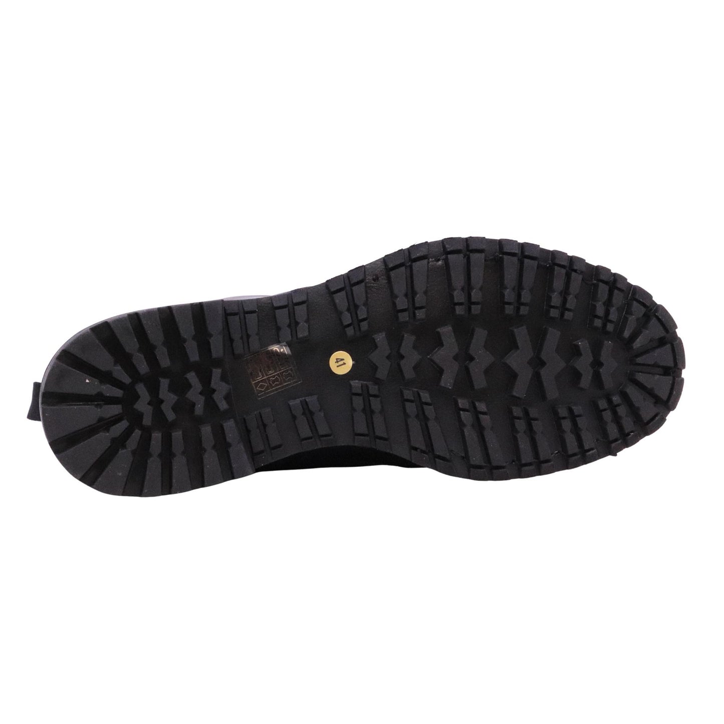 Pawelk's 25428 anfibio uomo in pelle nera