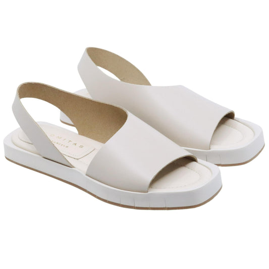 Sandalo Palomitas by Paloma Barceló 27 4903 in pelle avorio