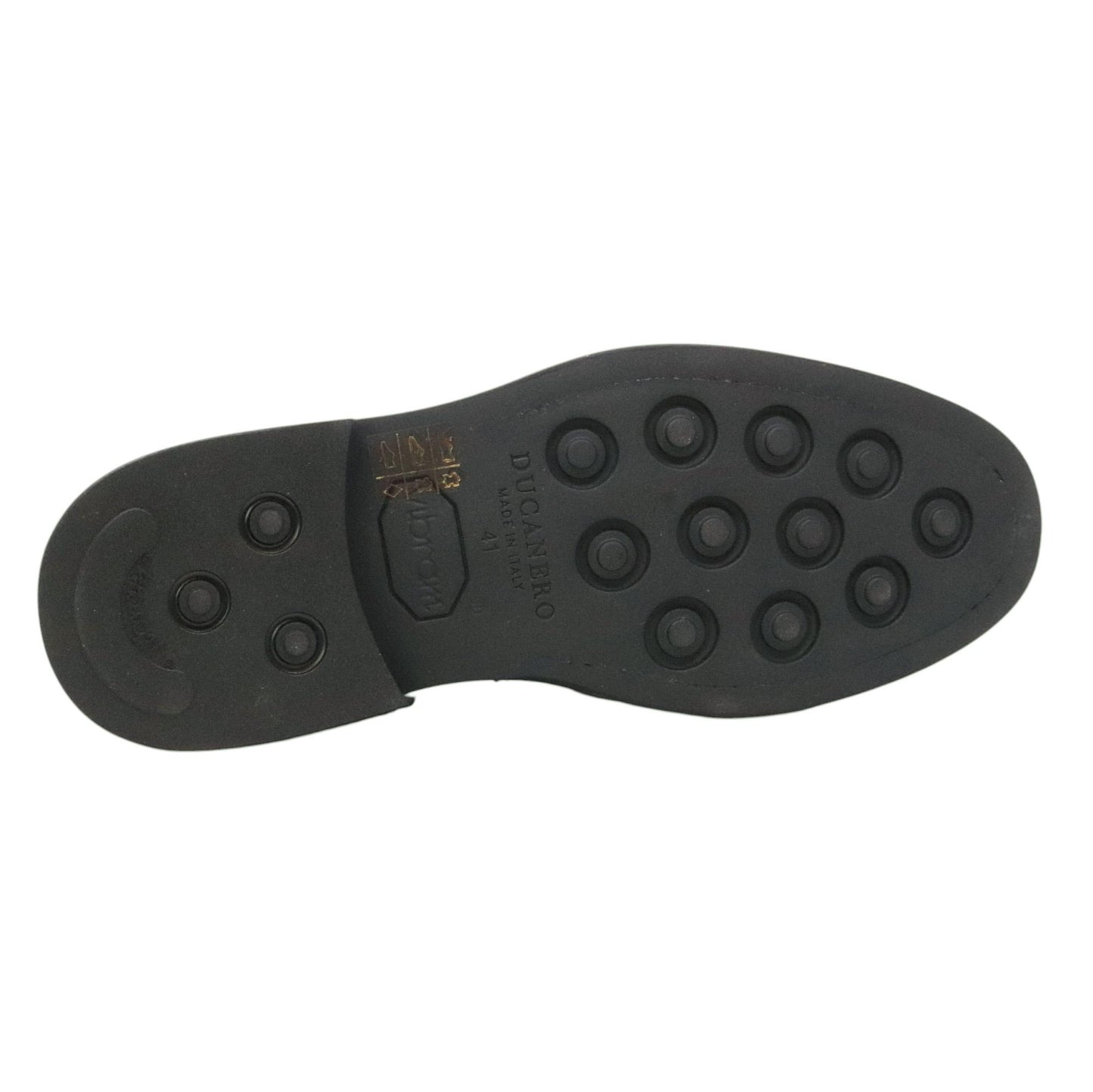 Ducanero 2760 mocassino uomo in pelle nera