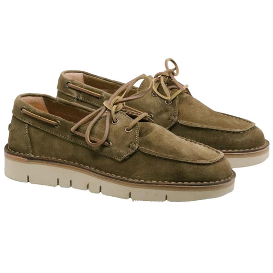 Astorflex Boatflex scarpa da barca in camoscio verde