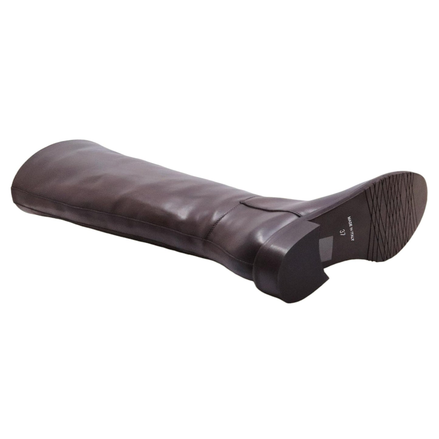 Stivale da donna The Seller GD711 in pelle marrone