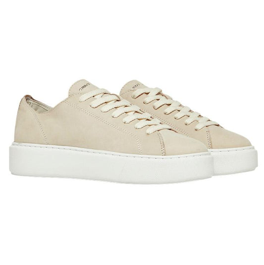 Sneaker donna Crime London Raw Cut 27751 in pelle rosa cipria