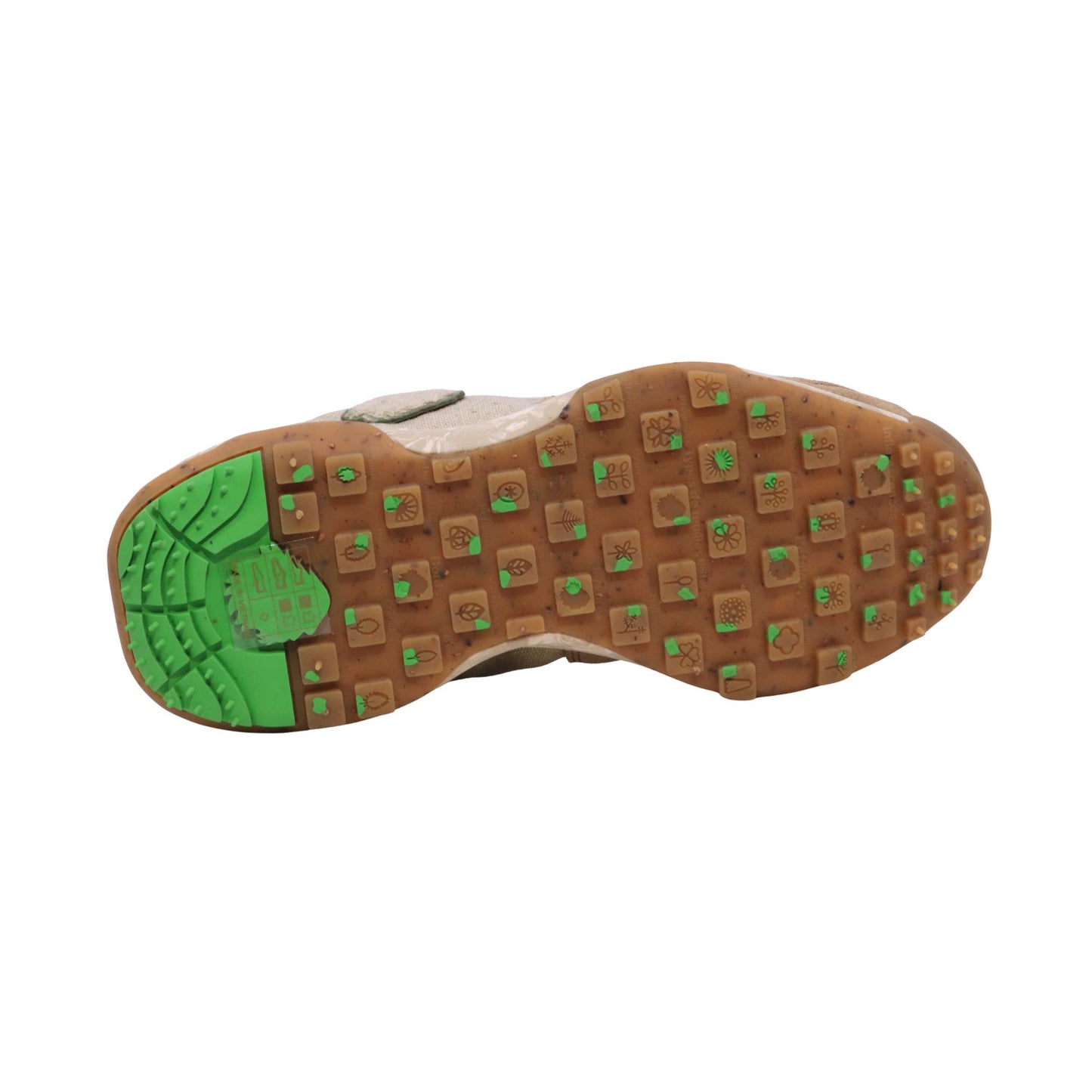 Satorisan Chacrona Linen Urbanite Green M sneaker uomo in lino e camoscio