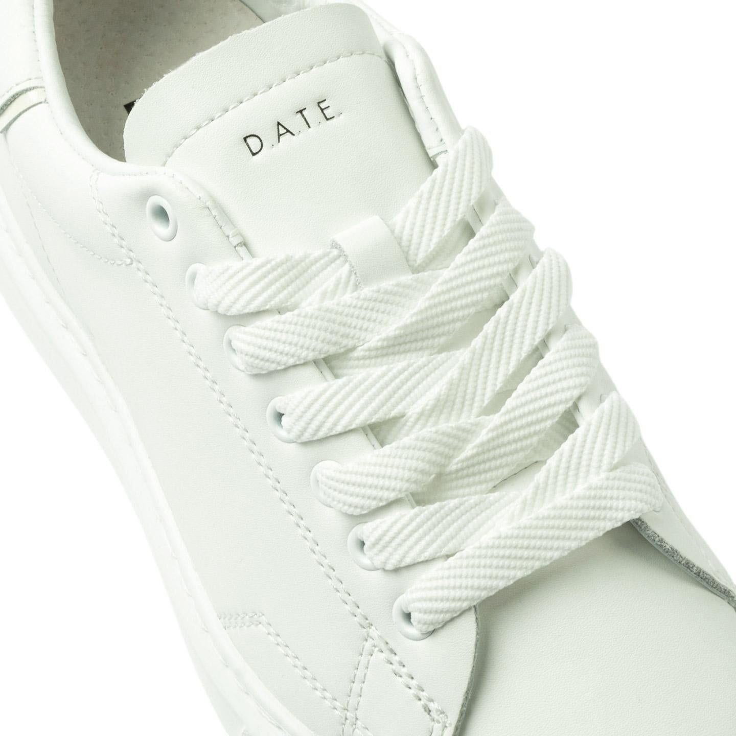 DATE Sfera Calf White SF CA WH sneaker donna in pelle bianca