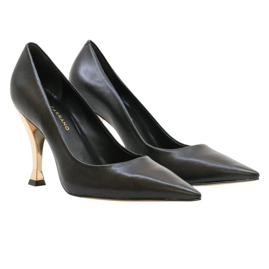 Carrano 873002 décolleté donna in pelle nera