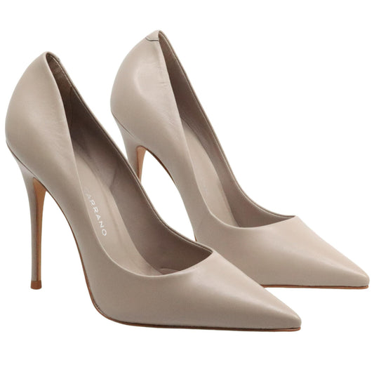 Décolleté donna Carrano 404003 in pelle grigia