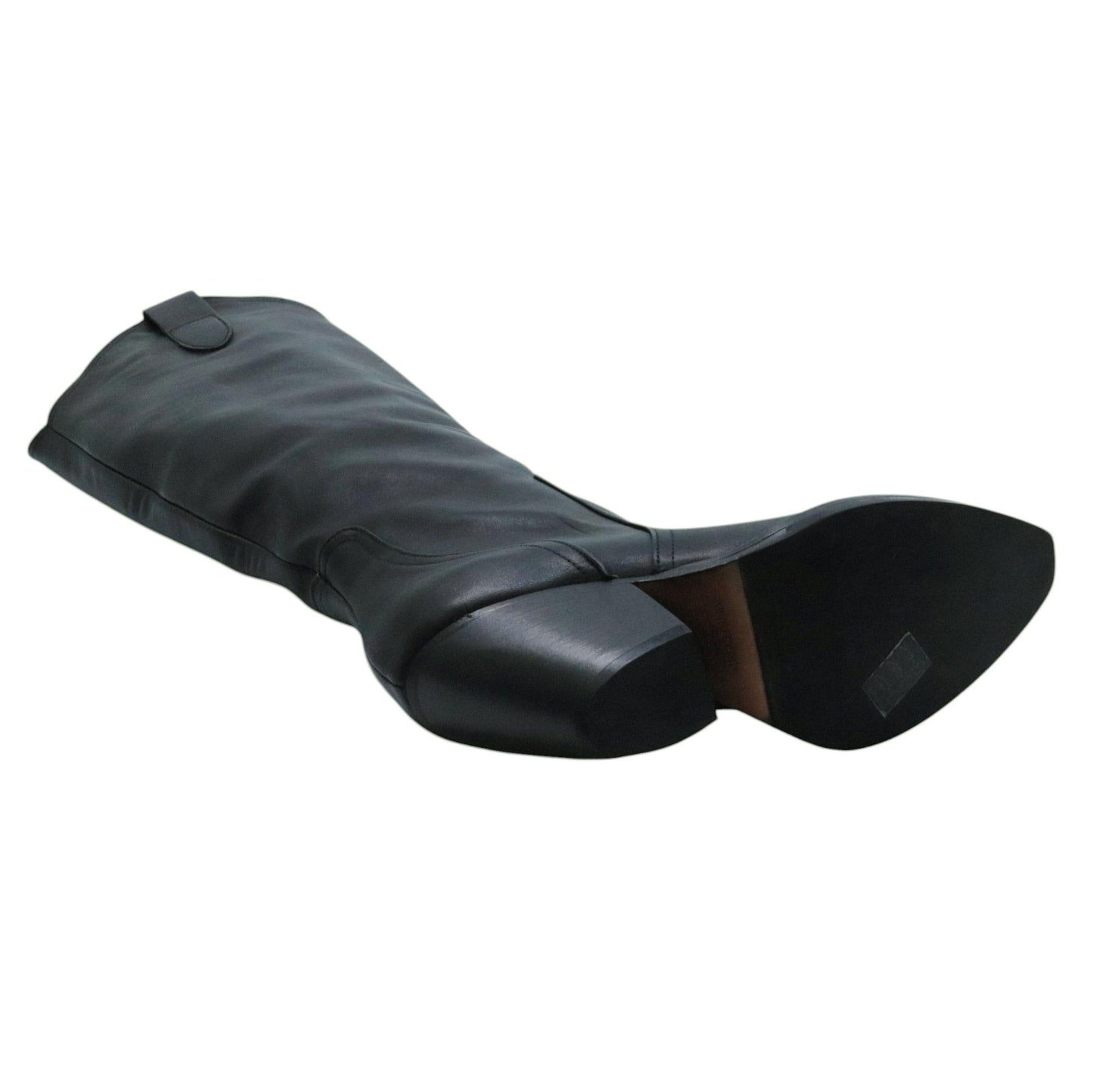 Curiositè TX9 stivale texano donna in pelle nera