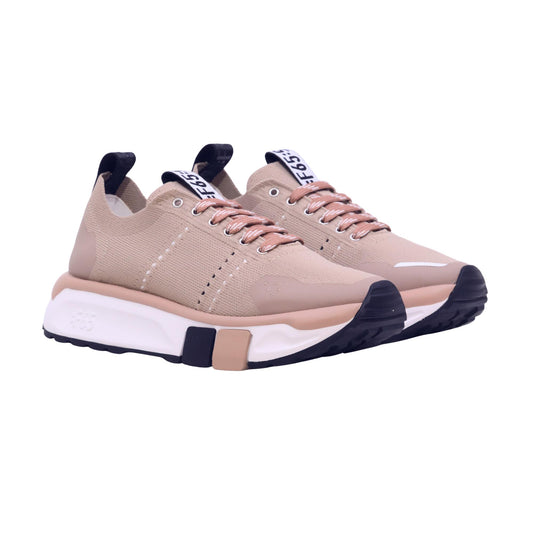 F65 Fabi 9260x sneaker donna in tessuto tecnico taupe