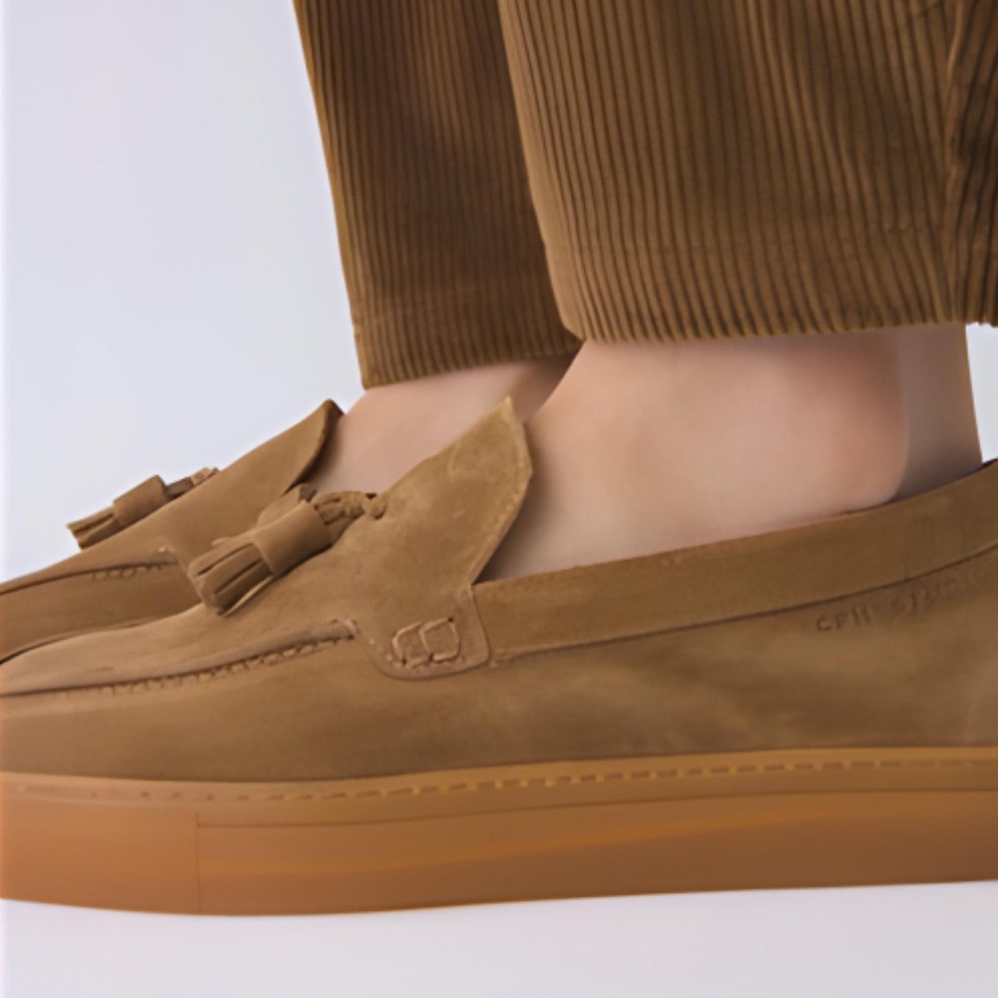 Copenhagen Studios CPH169 mocassino uomo in camoscio brown