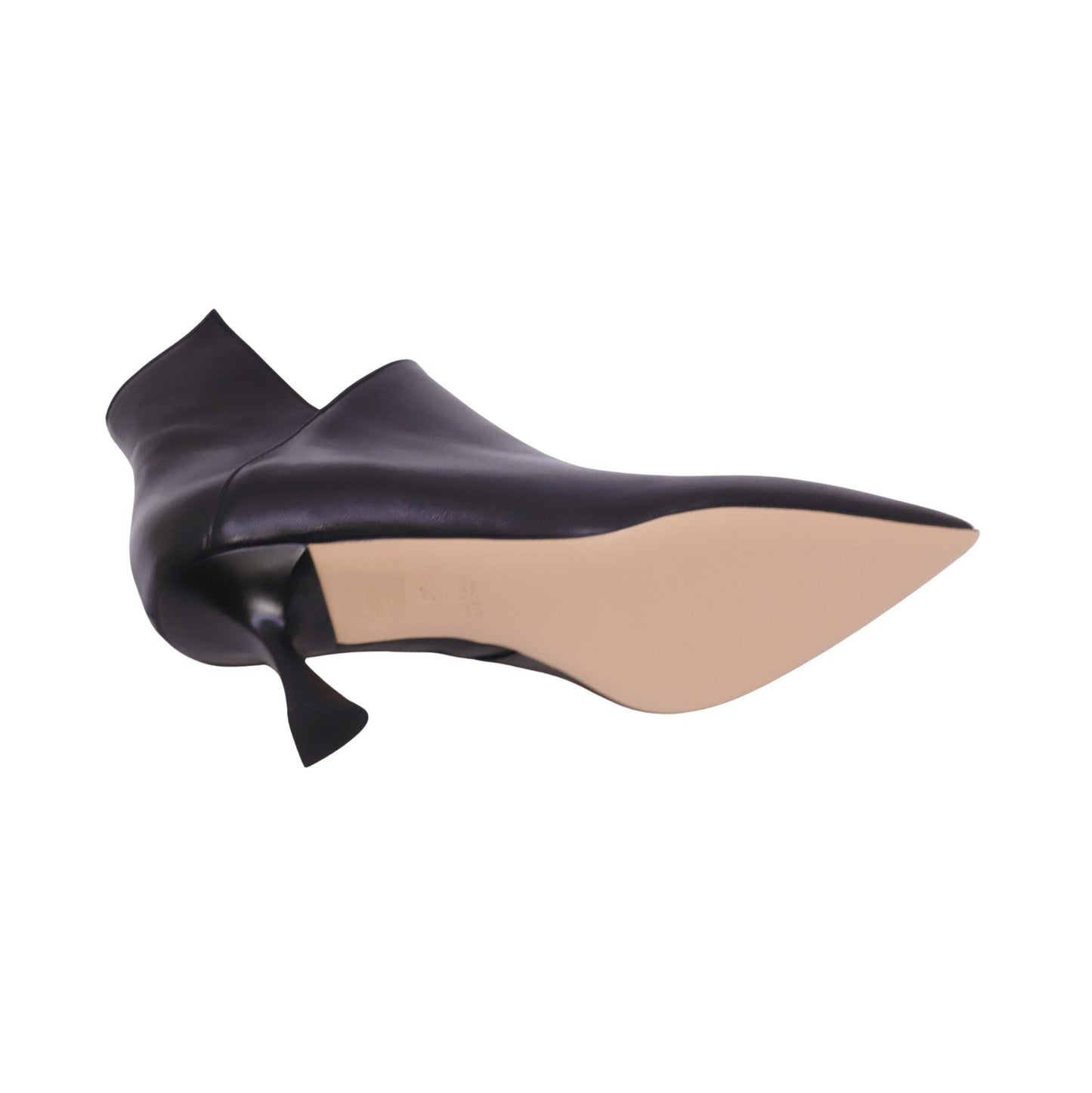 Isabelle Paris IS424 tronchetto donna in nappa nera con tacco