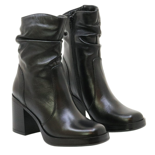 MJUS Mailey P96227 stivaletto donna in pelle nera