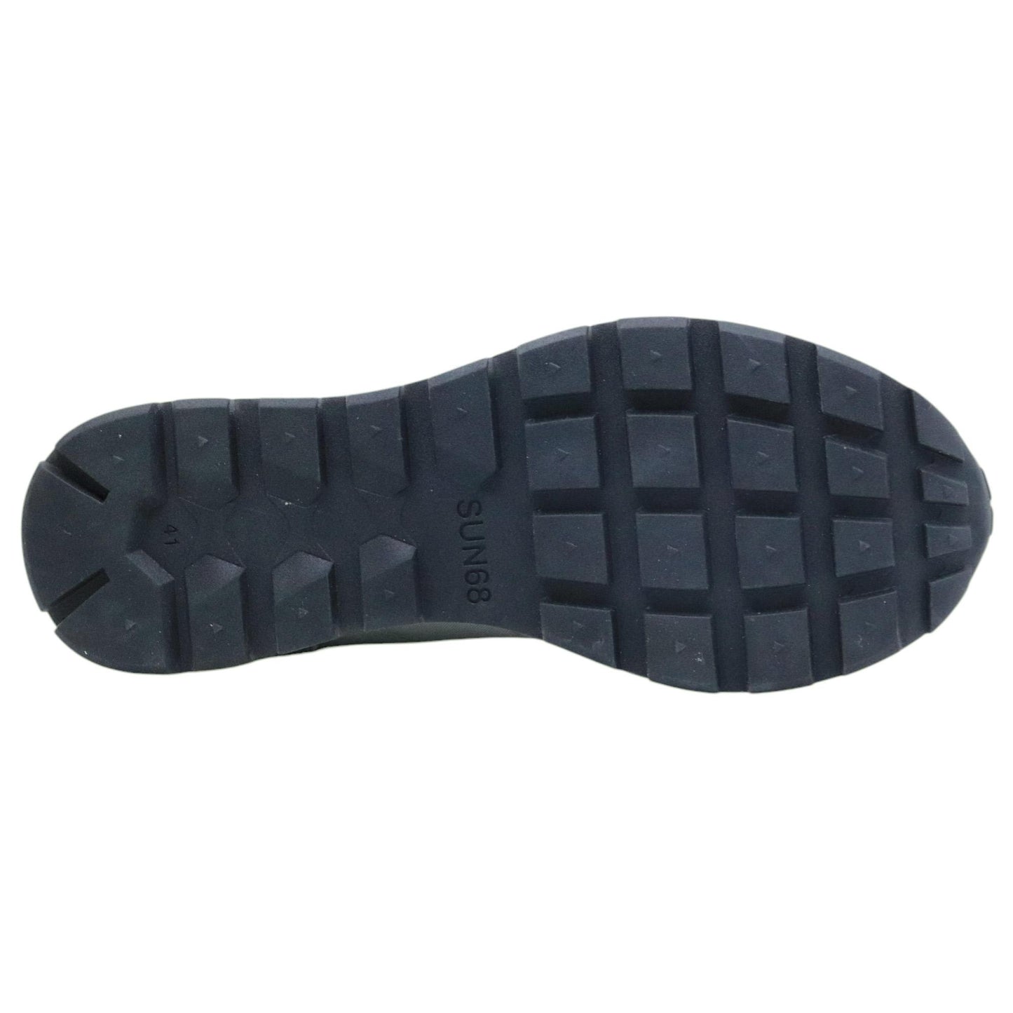 Sneaker uomo Sun68 Tom Fluo Z35102 in tessuto bianco