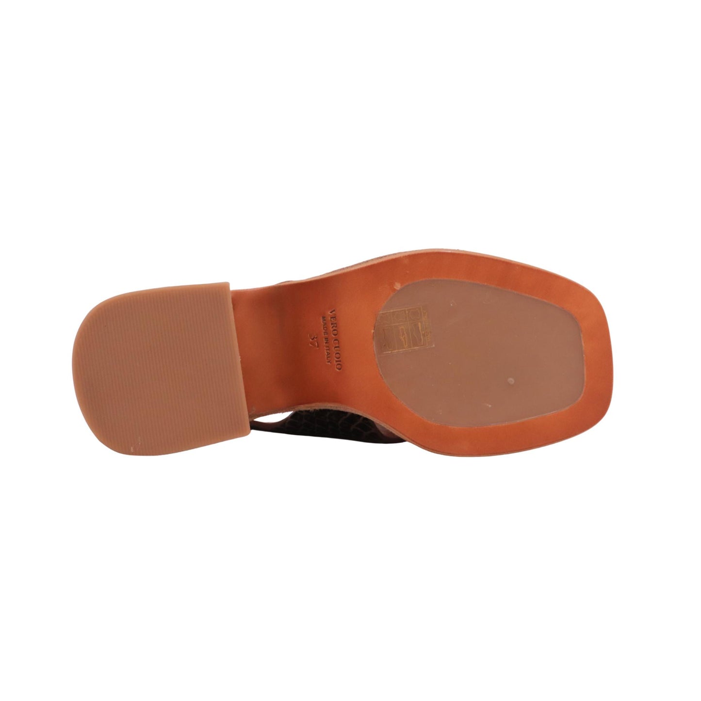 Curiosité 2947 Snake sandalo donna in pelle stampa serpente e camoscio cuoio con plateau