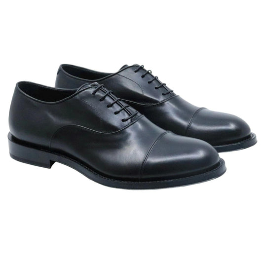 Scarpa Oxford uomo Corvari 1823 in pelle nera