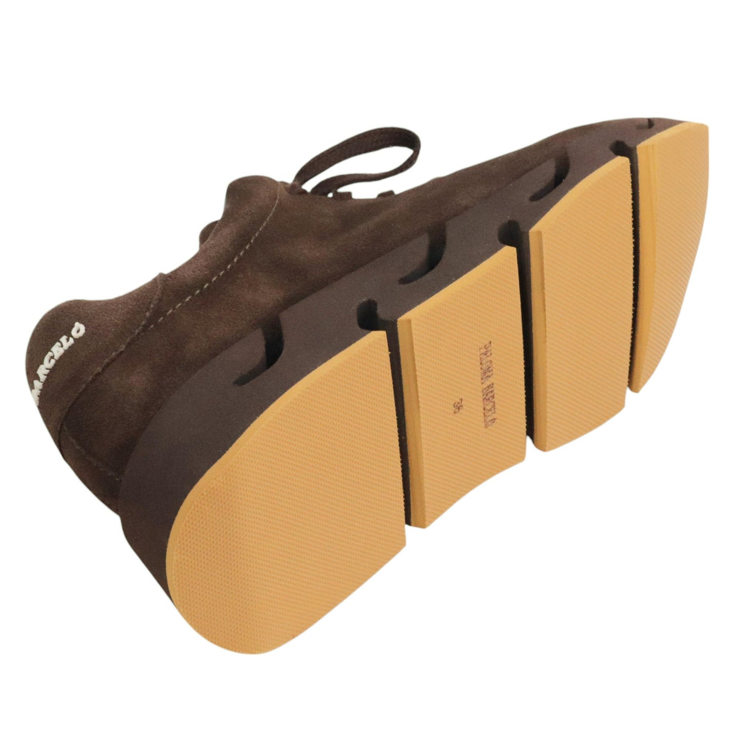 Paloma Barceló Pia sneaker donna in camoscio marrone