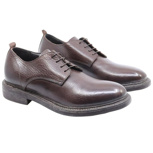 Moma 52403A scarpa derby uomo in pelle marrone