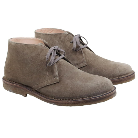 Astorflex Greenflex Polacchino da uomo in camoscio taupe