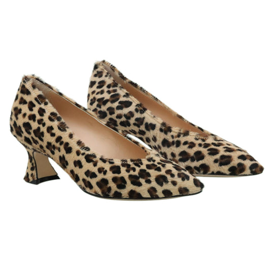 Le Briella Z949 décolleté donna in pelle cavallino maculato