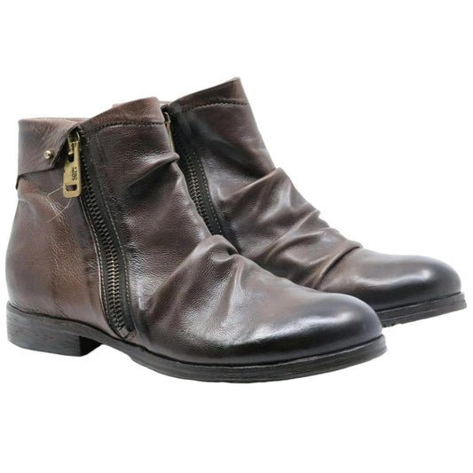 Stivaletti uomo AS98 Clash 401216 in pelle marrone