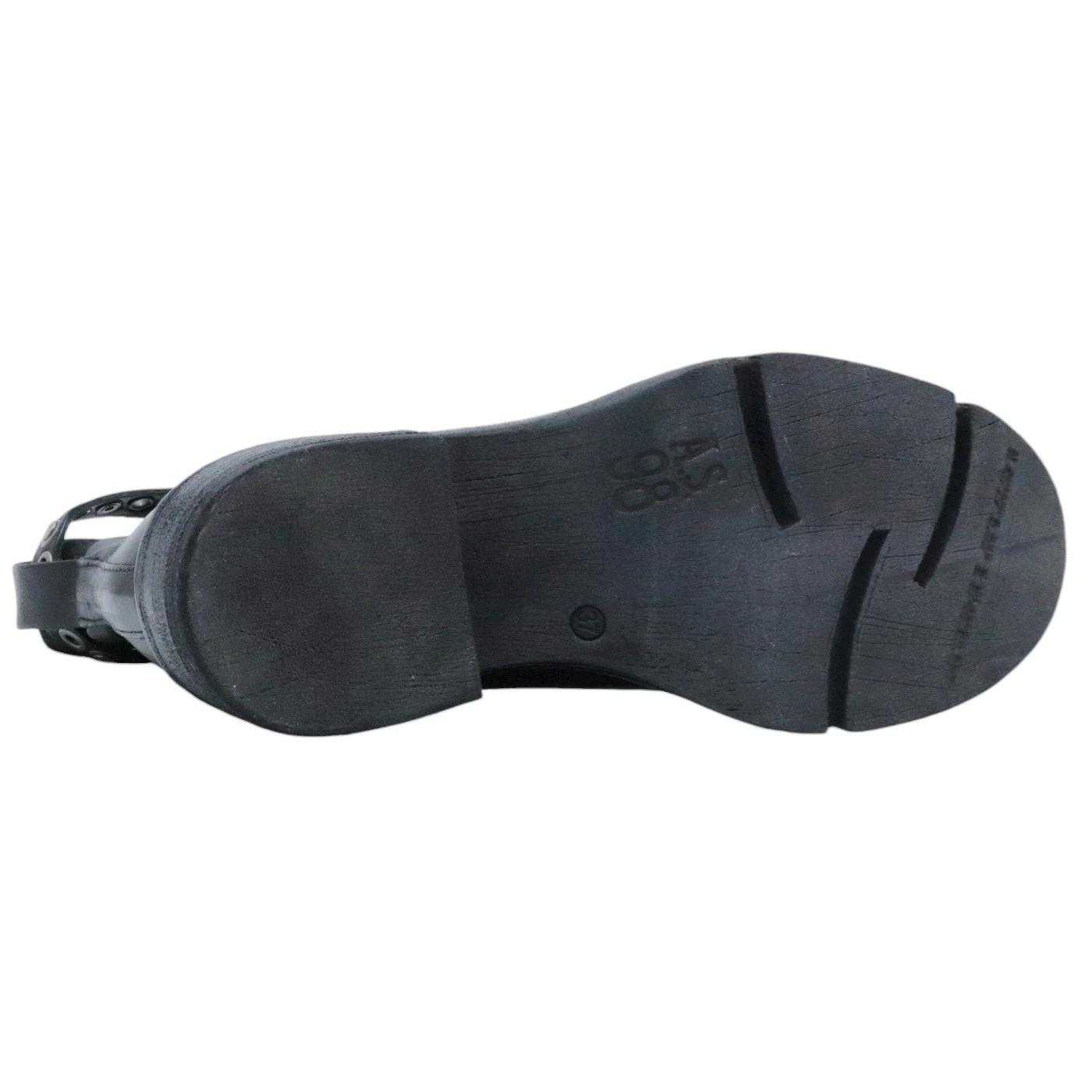 Stivaletto donna AS98 A89219 in pelle marrone