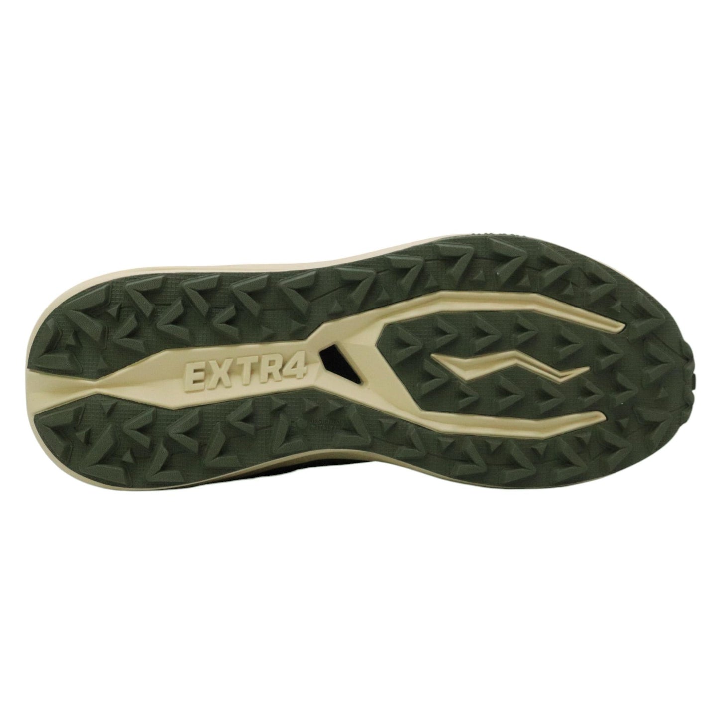 Extr4 Kaizen XL 1.04 sneaker uomo in suede e tessuto tecnico verde e nero