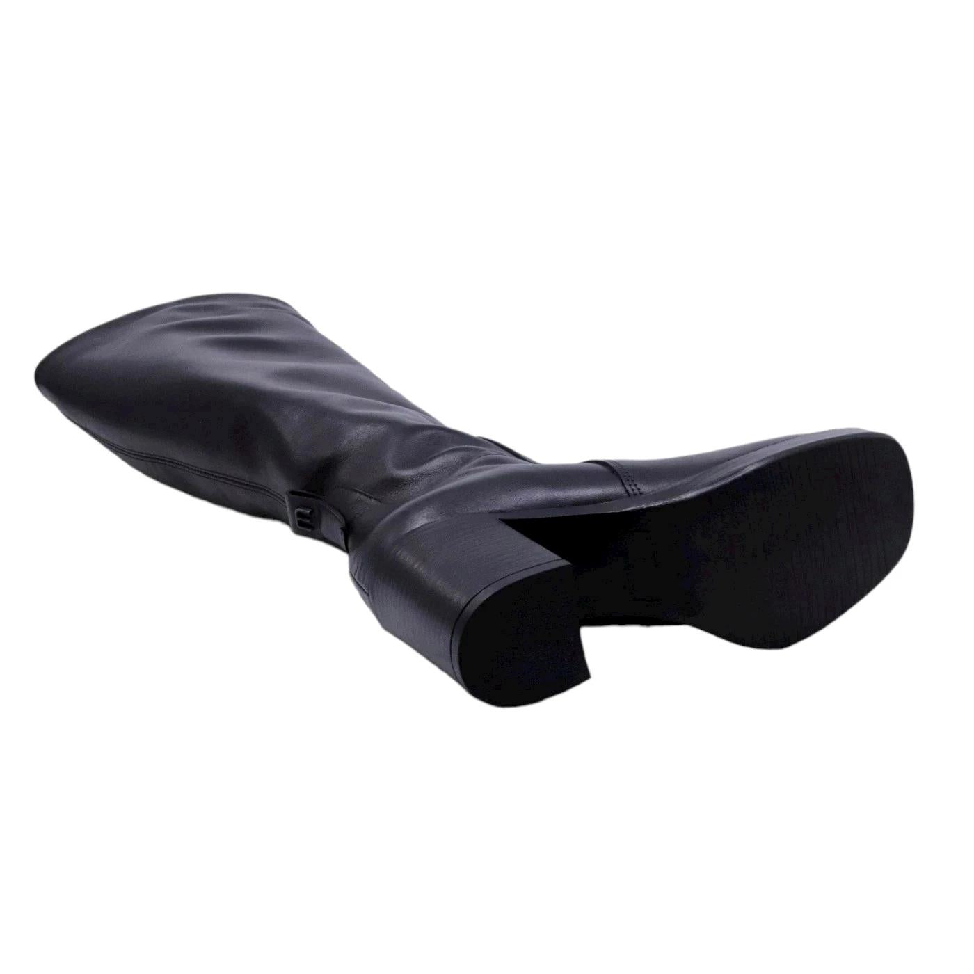 MJUS P96321 stivale donna in pelle nera