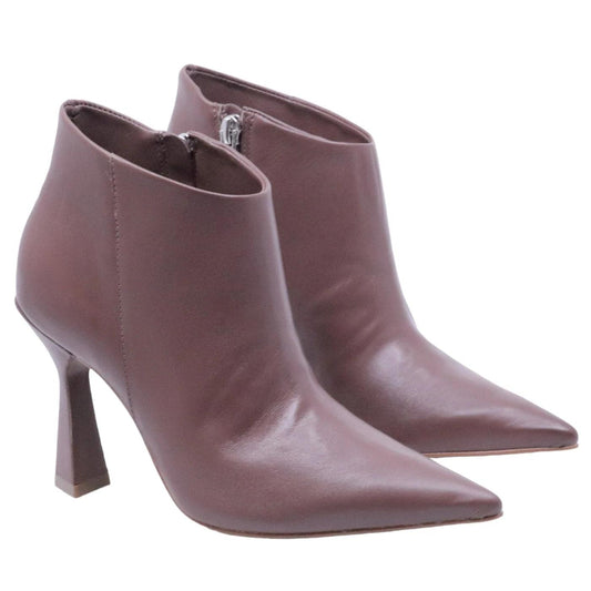 Tronchetto donna Carrano in elegante pelle di colore marrone