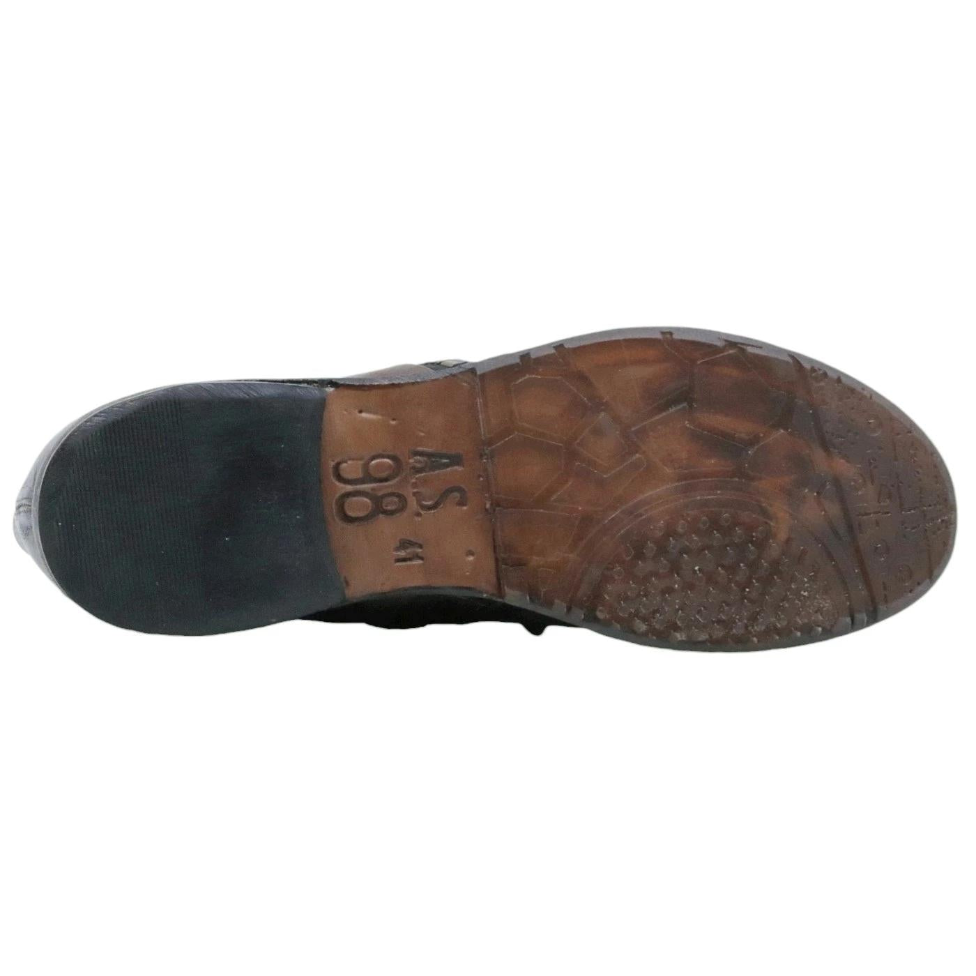 Stivaletti uomo AS98 Clash 401216 in pelle marrone