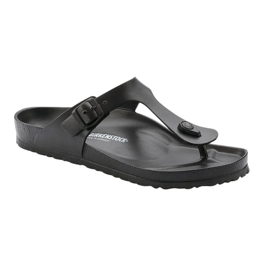 Birkenstock Gizeh EVA infradito donna uomo in EVA nero ultraleggero waterproof regular fit