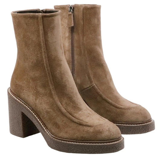 Stivaletto da donna Triver Flight in pelle scamosciata di colore marrone