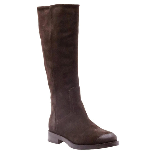Curiositè 2628 stivale donna in camoscio marrone