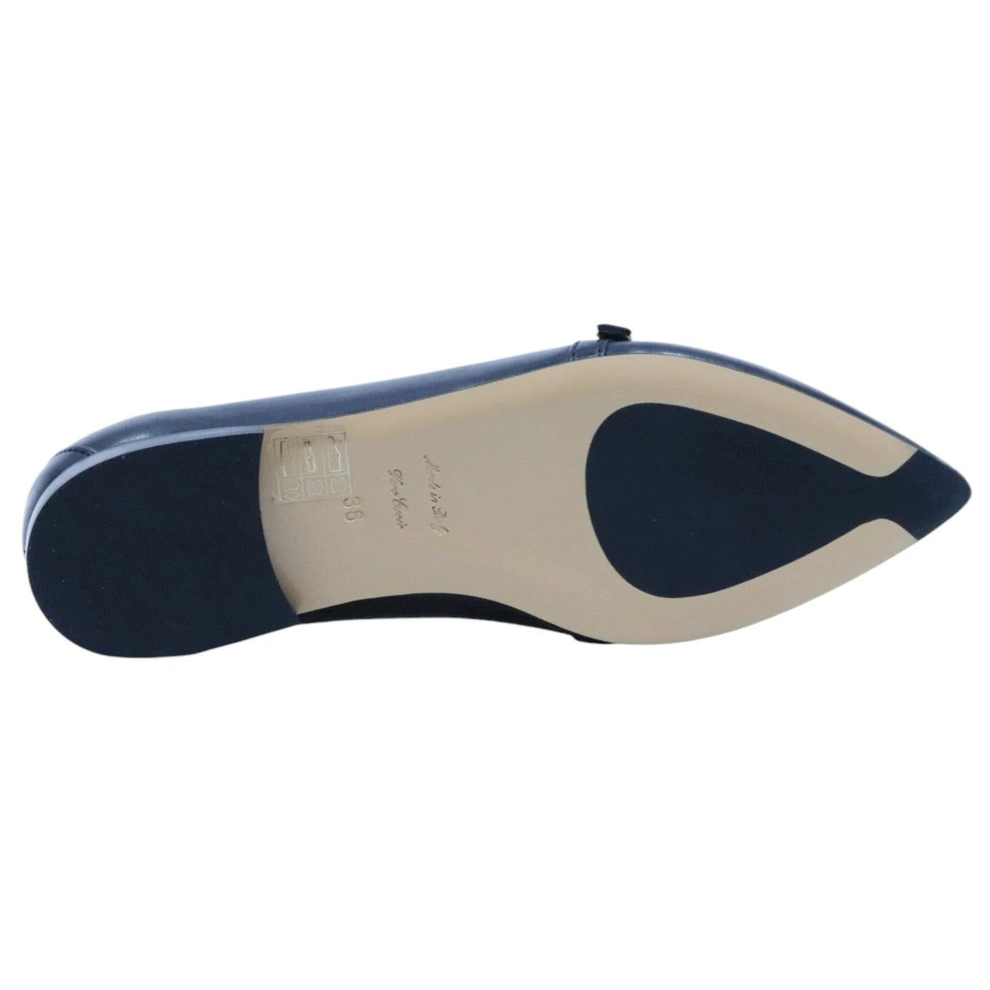 Mocassino donna Triver Flight 603 09 in pelle nera con frenge