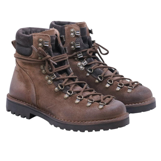 Astorflex Rockflex stivaletto uomo camoscio ingrassato dark khaki