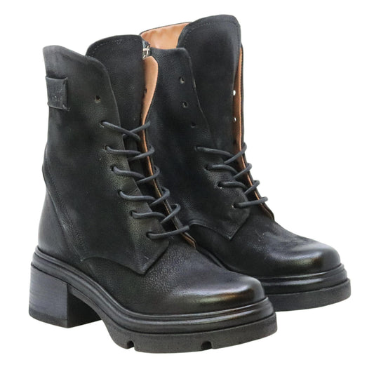 AS98 Eden A89229 anfibio donna in pelle nera