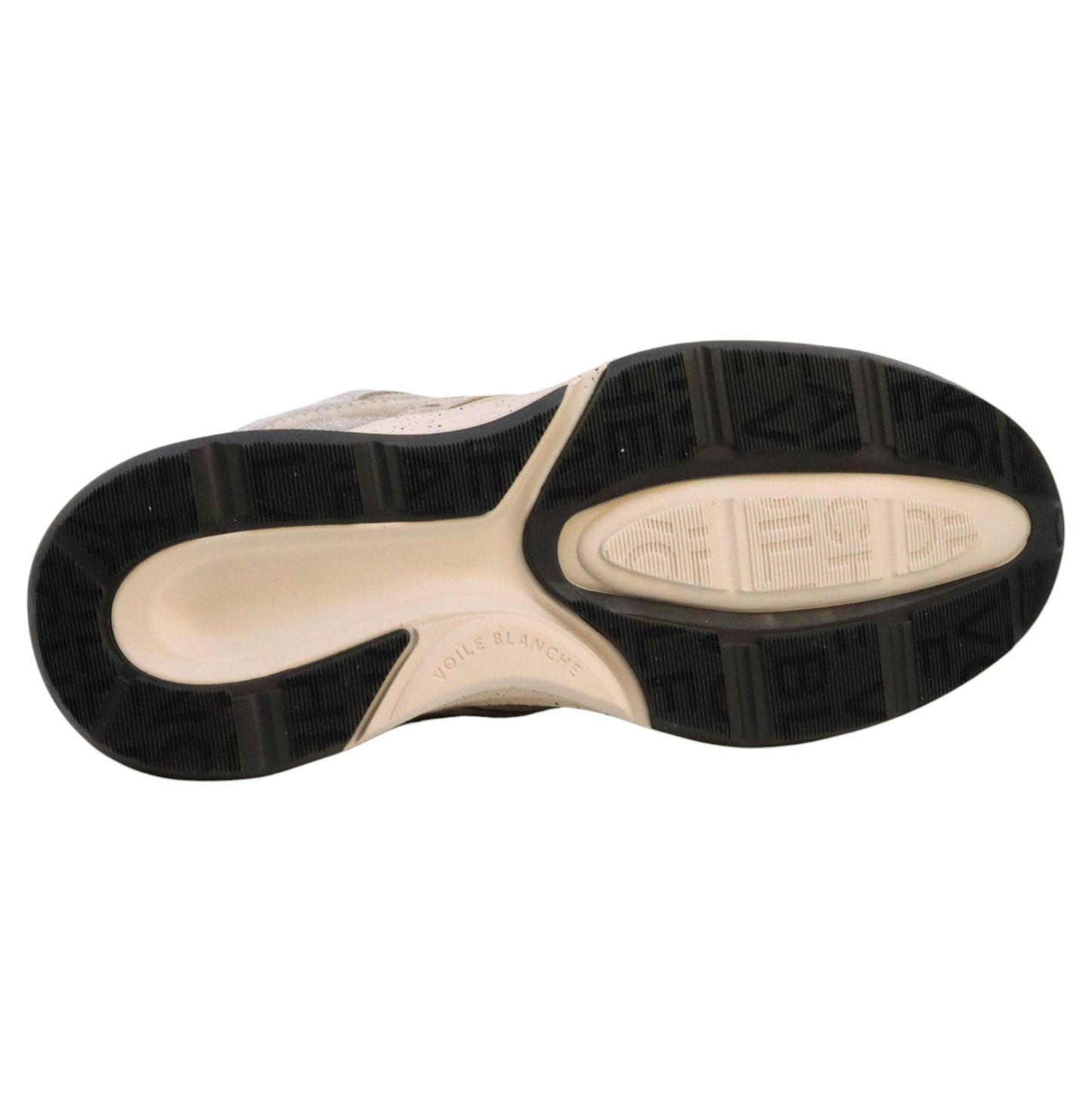 Voile Blanche CLUB22 sneaker uomo in pelle e suede grigio