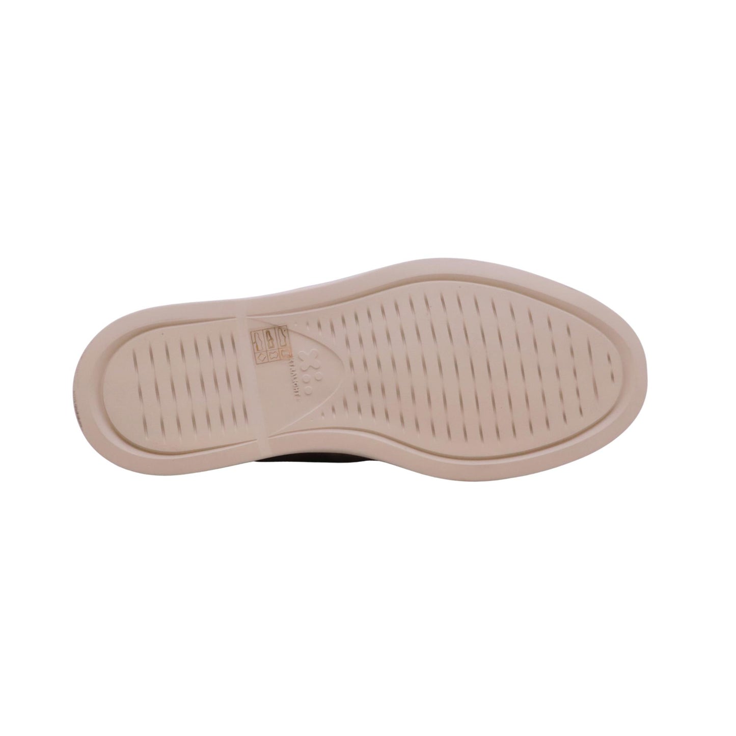 Triver Flight 887-11 Softy mocassino uomo in camoscio taupe con fondo gomma casual Made in Italy