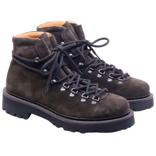 Stivaletto pedula Mille 885 S Moritz in camoscio marrone