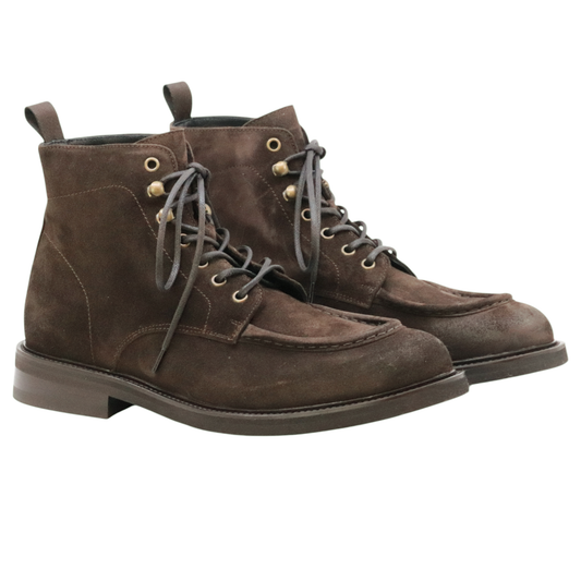 Ducanero Jefferson Modica 2748 stivaletto uomo in camoscio marrone