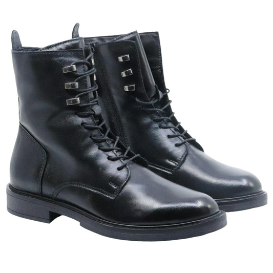 Stivaletto Mjus T81208 da donna in pelle nera