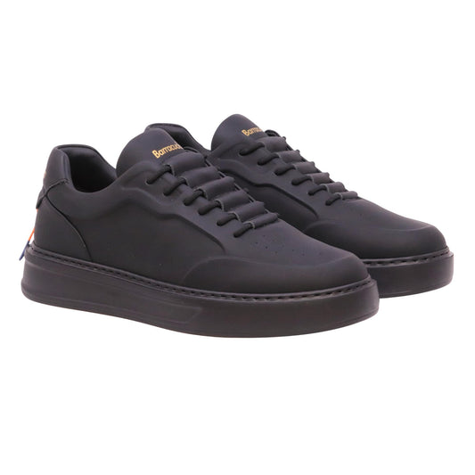 Barracuda Phoenix BU3510 nera sneaker in pelle gommata