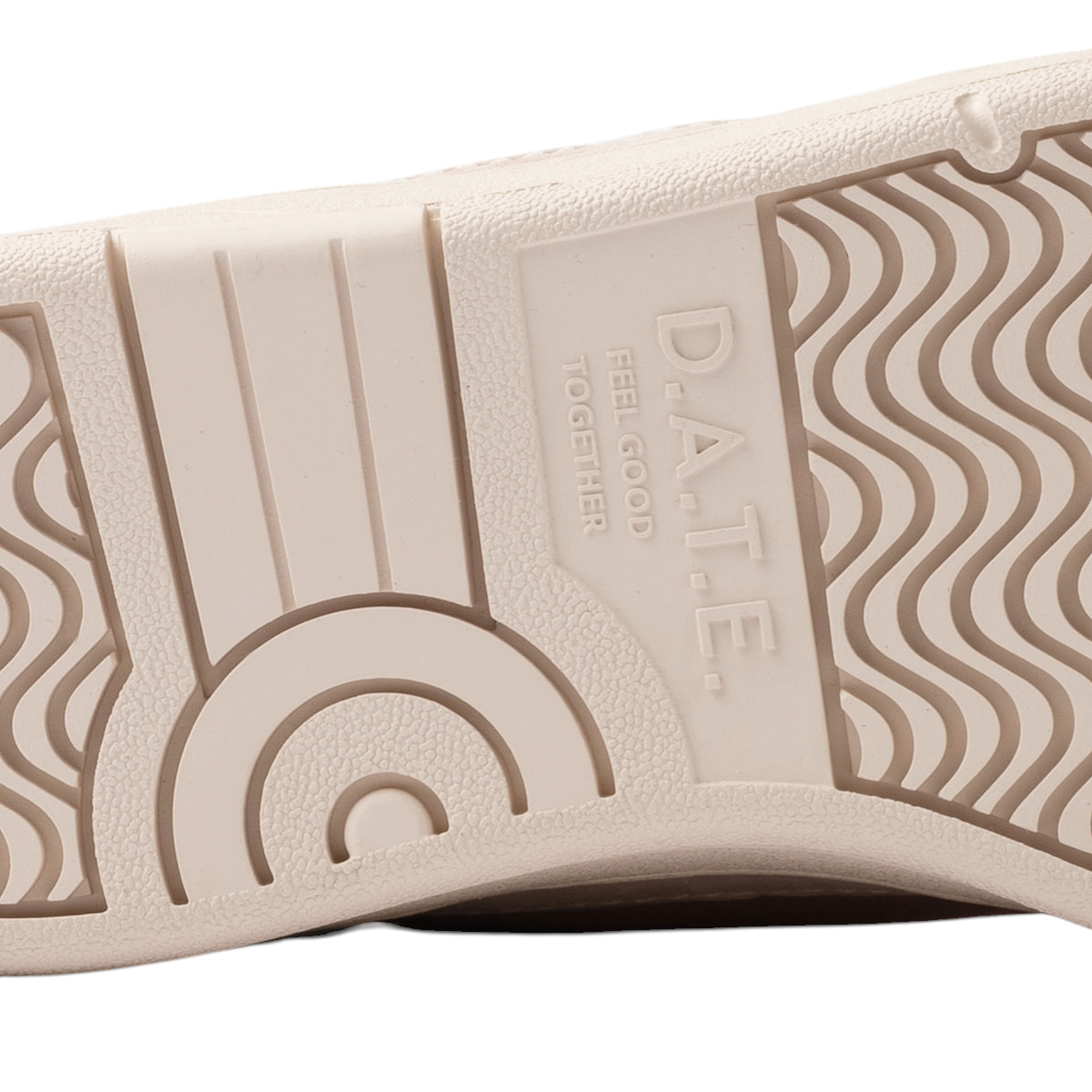 DATE Court 2.0 Colored Rose C2 CO RS sneaker donna in suede rosa e nabuk camel